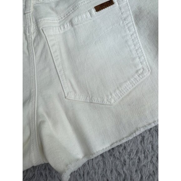 Joes Womens White Denim Shorts NWT W32 93% Cotton 2" Inseam Classic Fit - Picture 11 of 14